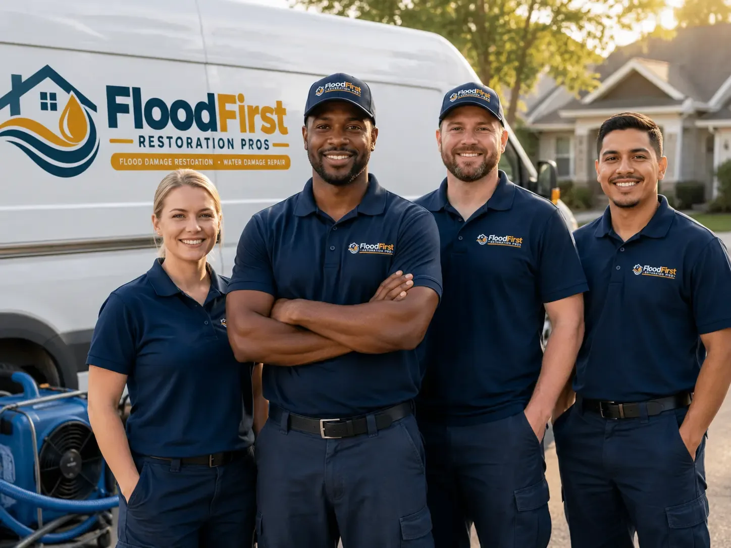 Flood Damage Restoration company in Wana, WV